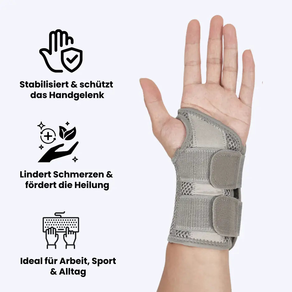 Premium Orthopädische Handgelenkbandage – Stabilisierung bei Karpaltunnel & Gelenkschmerzen
