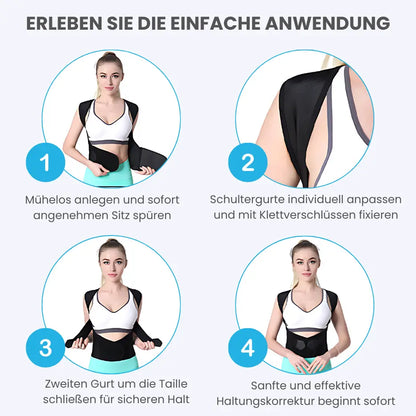 Haltungskorrektur & Rückentrainer  V2 PRO – Ergonomische Unterstützung für eine gesunde Wirbelsäule