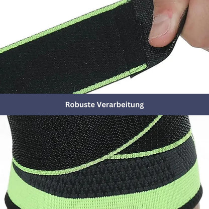 GenuMotion Advance - Medizinische 3D-Kniebandage – Stabilisierung bei Meniskus, Arthrose & Sport
