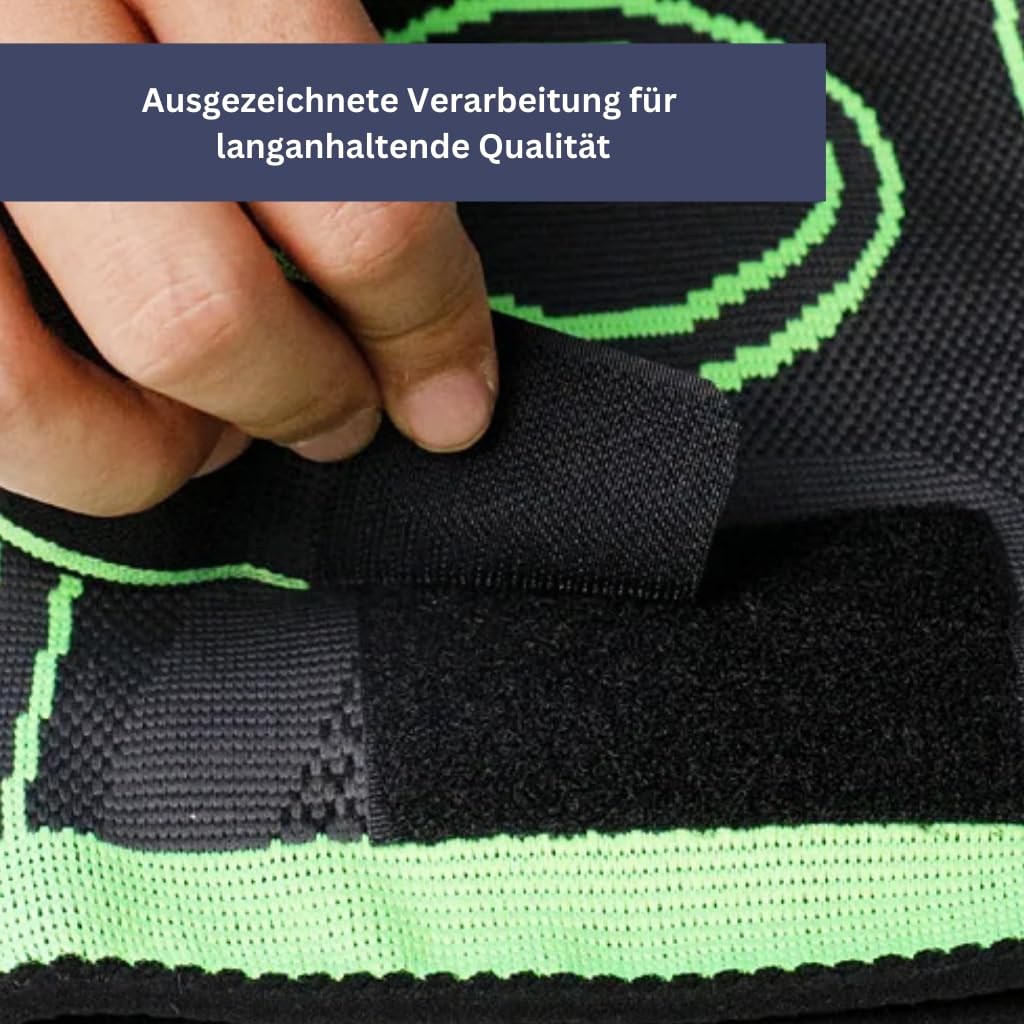 GenuMotion Advance - Medizinische 3D-Kniebandage – Stabilisierung bei Meniskus, Arthrose & Sport